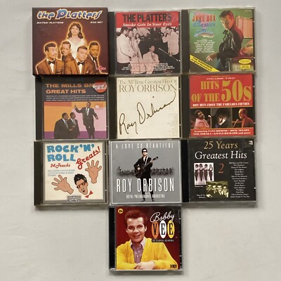 Various 10 CD Job Lot - Mainly 1950s