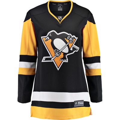 FANATICS NHL PITTSBURGH PENGUINS FANATICS BRANDED HOME BREAKAWAY JERSEY SHIRT WOMENS