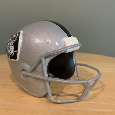 Vintage 1997 SB Score Board Mini Ceramic Team Helmets Oakland Raiders NOS