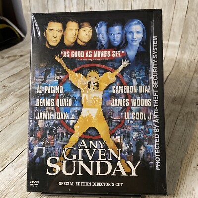 Any Given Sunday (DVD, 2000, Special Edition) New