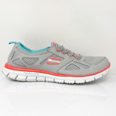 

Skechers Womens Glider Lynx 22704 Серая повседневная обувь Кроссовки Размер 10, Серый, Glider Lynx