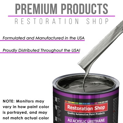 Restoration Shop Charcoal Gray Firemist Acrylic Urethane Quart Kit Auto Paint