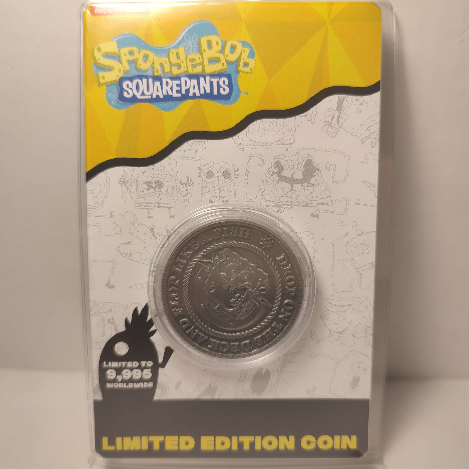 Spongebob Squarepants Limited Edition Coin Official Cartoon