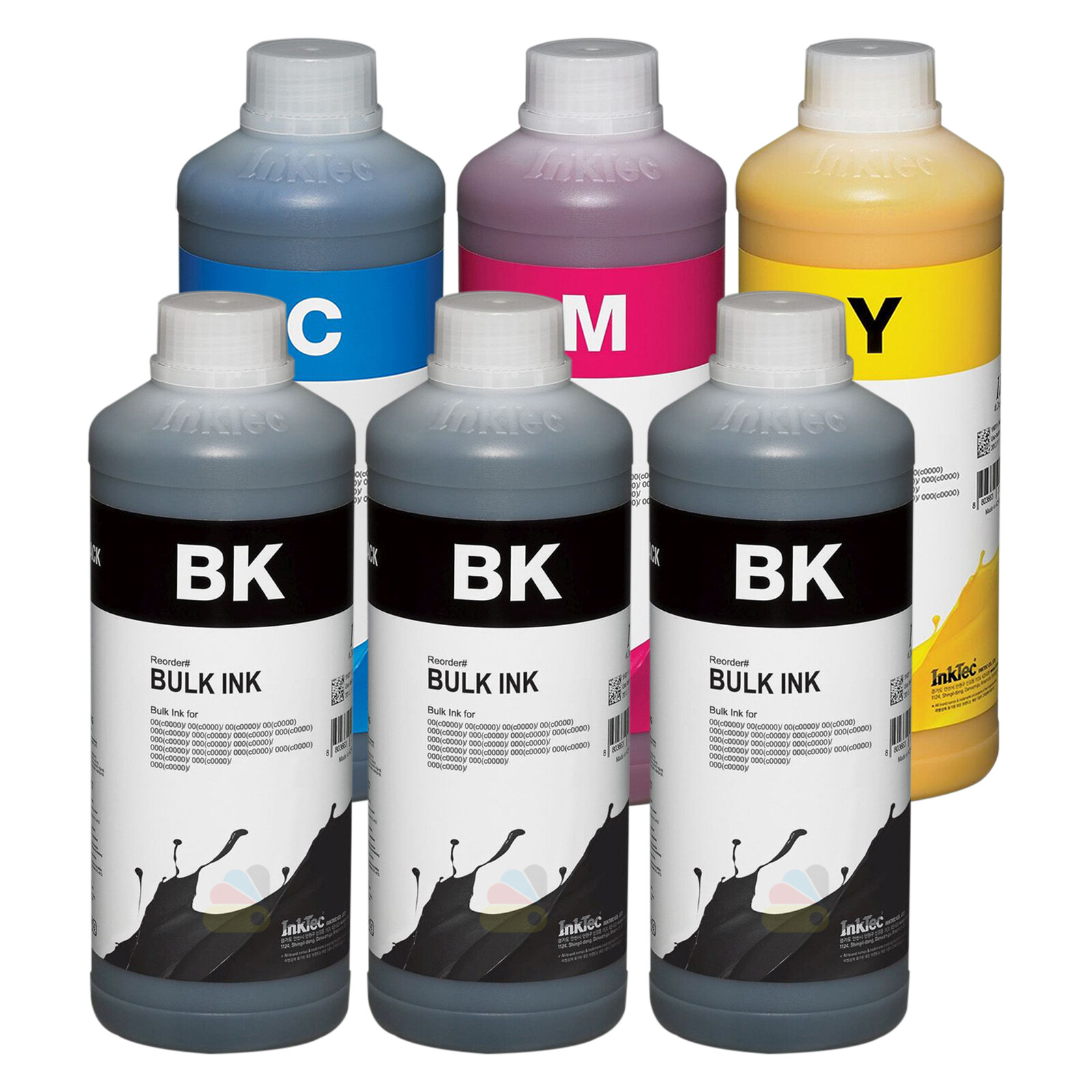 InkTec Ink For Canon PGI-525 CLI-526 - 6x 1 Liter For ...