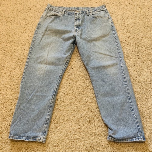 Wrangler Blue Denim Jeans Light Wash 