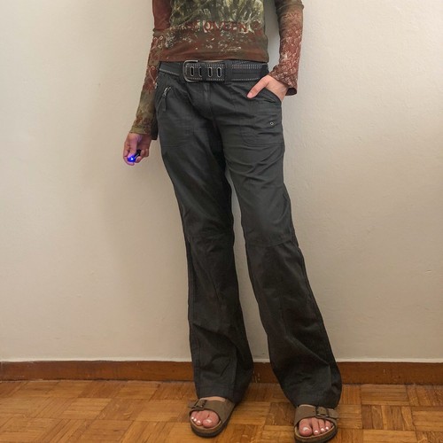 スーツ 2000's archive Black buggy slacks y2k Vintage Y2K Tripp NYC Skinny-Fit Goth Punk Cyber Grunge