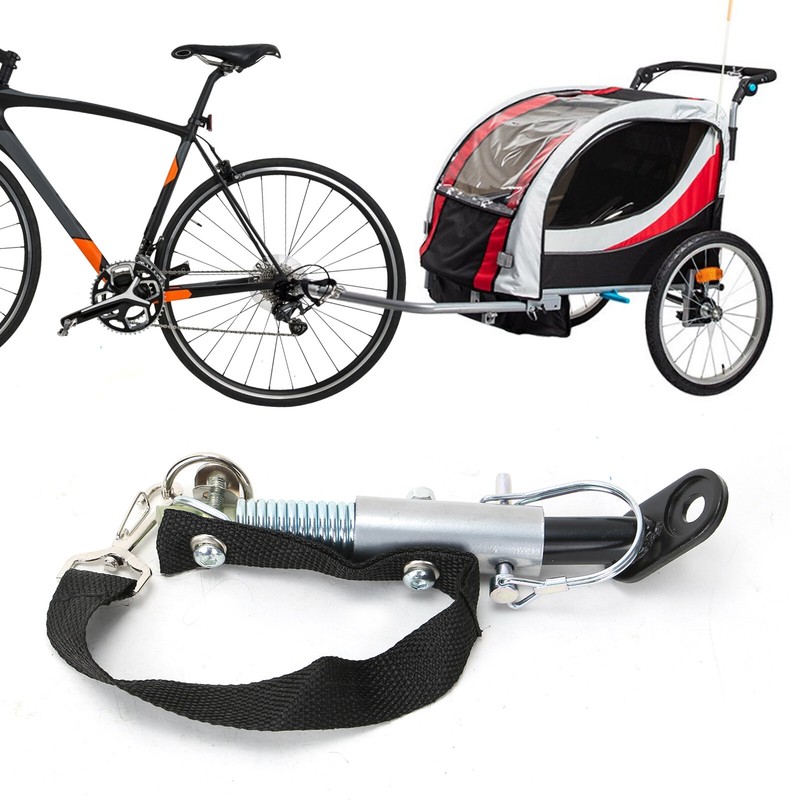 Universal Anhängerkupplung Kupplung Adapter  Fahrradanhänger Kinderwagen Mofa