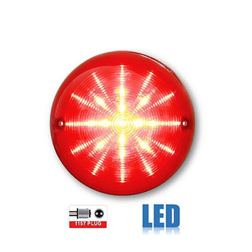 75-82 Chevy Corvette LED Rear Bubble Tail Light Lamp Lens
