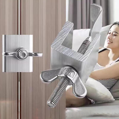 Security Door Locker Stopper Anti-Rust Travel Lockdown Locks US