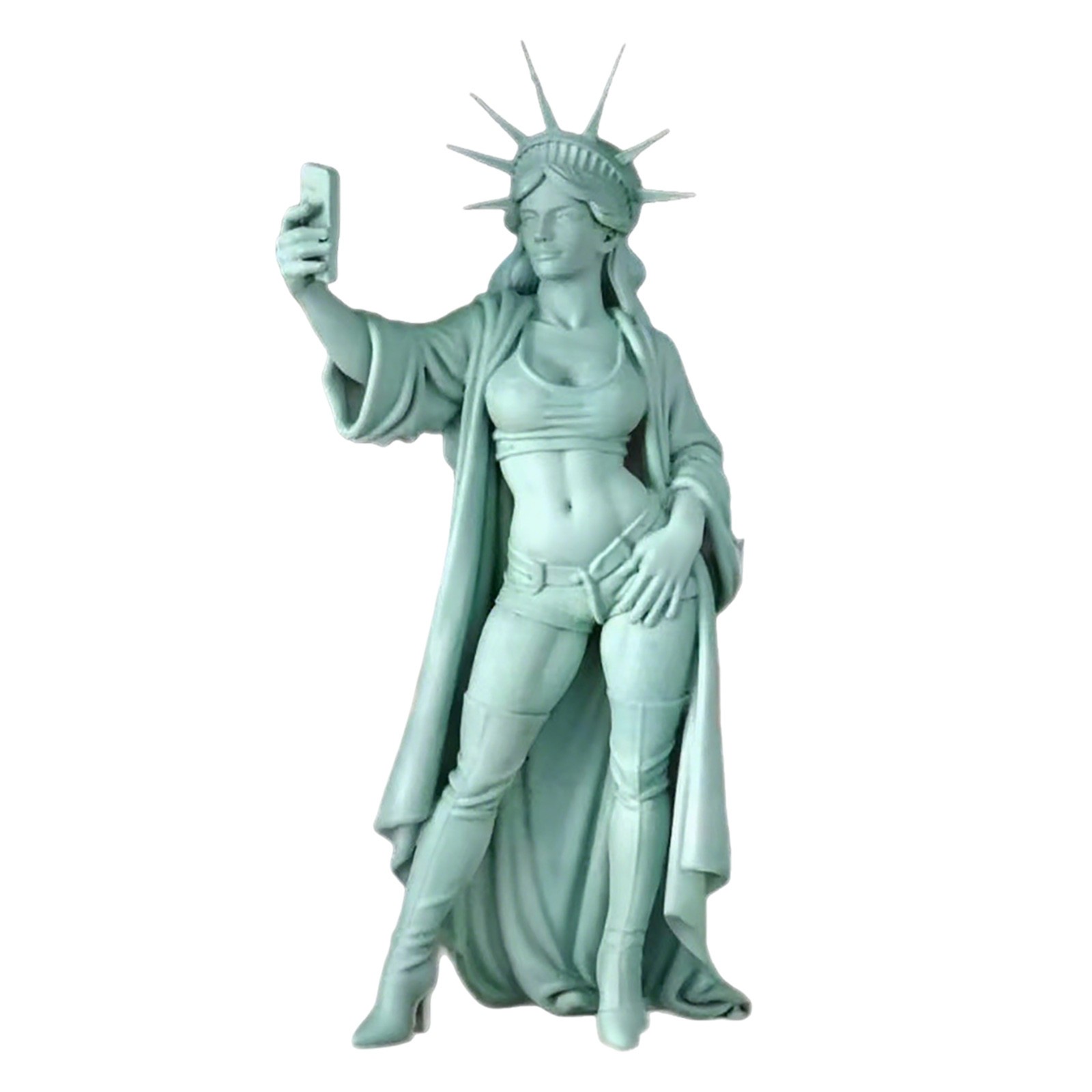 激レア　ドルガバ　Statue of Liberty tanktop Statue of Liberty Selfie Figurine 250th Anniversary Commemorative