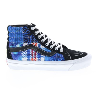 

Vans Sk8-HI 38 DX Patchwork Мужские черные кроссовки Lifestyle Обувь, Черный, Vans Sk8-HI 38 DX Patchwork