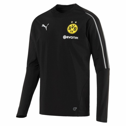 

[753367-02] Мужской спортивный свитер Puma BVB с логотипом спонсора, Черный