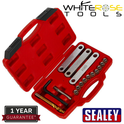 Sealey Brake Caliper Thread Repair Kit Automotive Garage Vehicle Service Repair