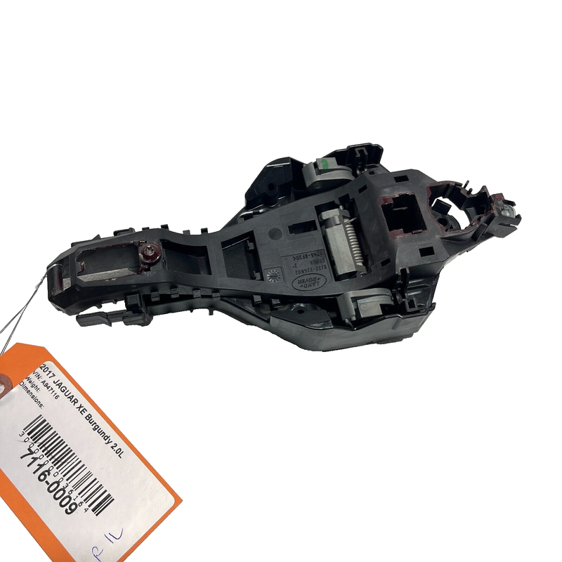 Used 2017-2020 Jaguar Xe Rear Left Driver Side Door Handle Base Bracket OEM