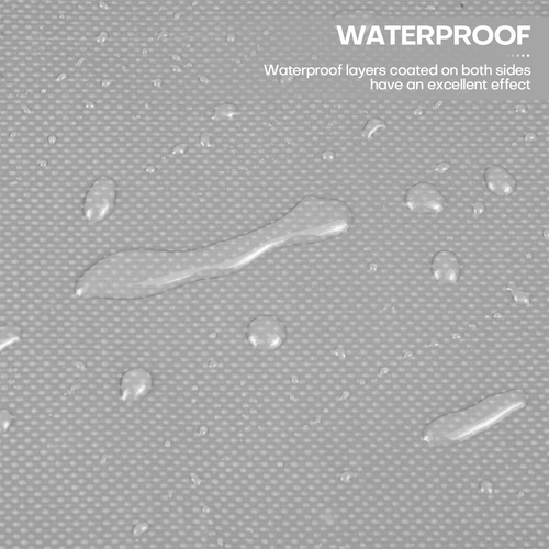 20 Mil Heavy Duty Tarp PVC Premium Vinyl Coated Tarpaulin Tent Shade w/ Grommets