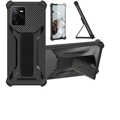 for Realme Narzo 50A Prime Phone Case Cover Glass Screen Protector A1