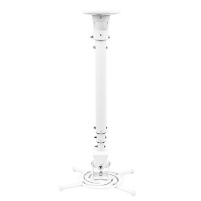 Full Motion Universal Ceiling Projector Mount Bracket with Adjustable Height ...
