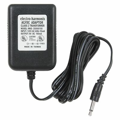 Electro-Harmonix EHX US9DC-100 9 Volt DC Adapter Effects Pedal Power Supply