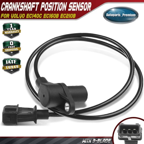 エンペルト 1x New Engine Crankshaft Position Sensor for VOLVO EC210B