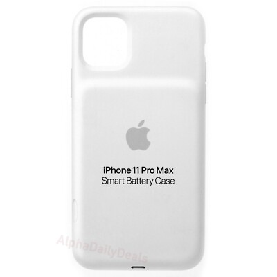 Genuine Apple iPhone 11 PRO MAX Smart Battery Case White NEW SEALED