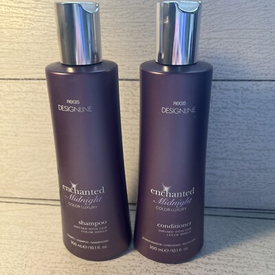 DESIGNLINE ENCHANTED MIDNIGHT COLOR SHAMPOO & CONDITIONER 10.1 Oz Ea