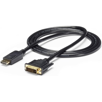 StarTech.com 6ft (1.8m) DisplayPort to DVI Cable, DP to DVI-D Video Adapter C...