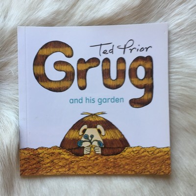 TED PRIOR Grug and his Garden Book KIDS Reader GRUG Book Small Book Tiny