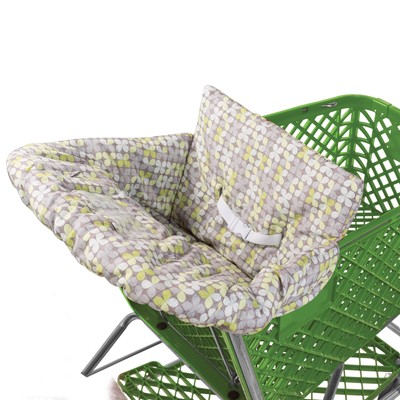 Summer Infant 2-in-1 Cushy Cart Cover and Seat Positioner Green