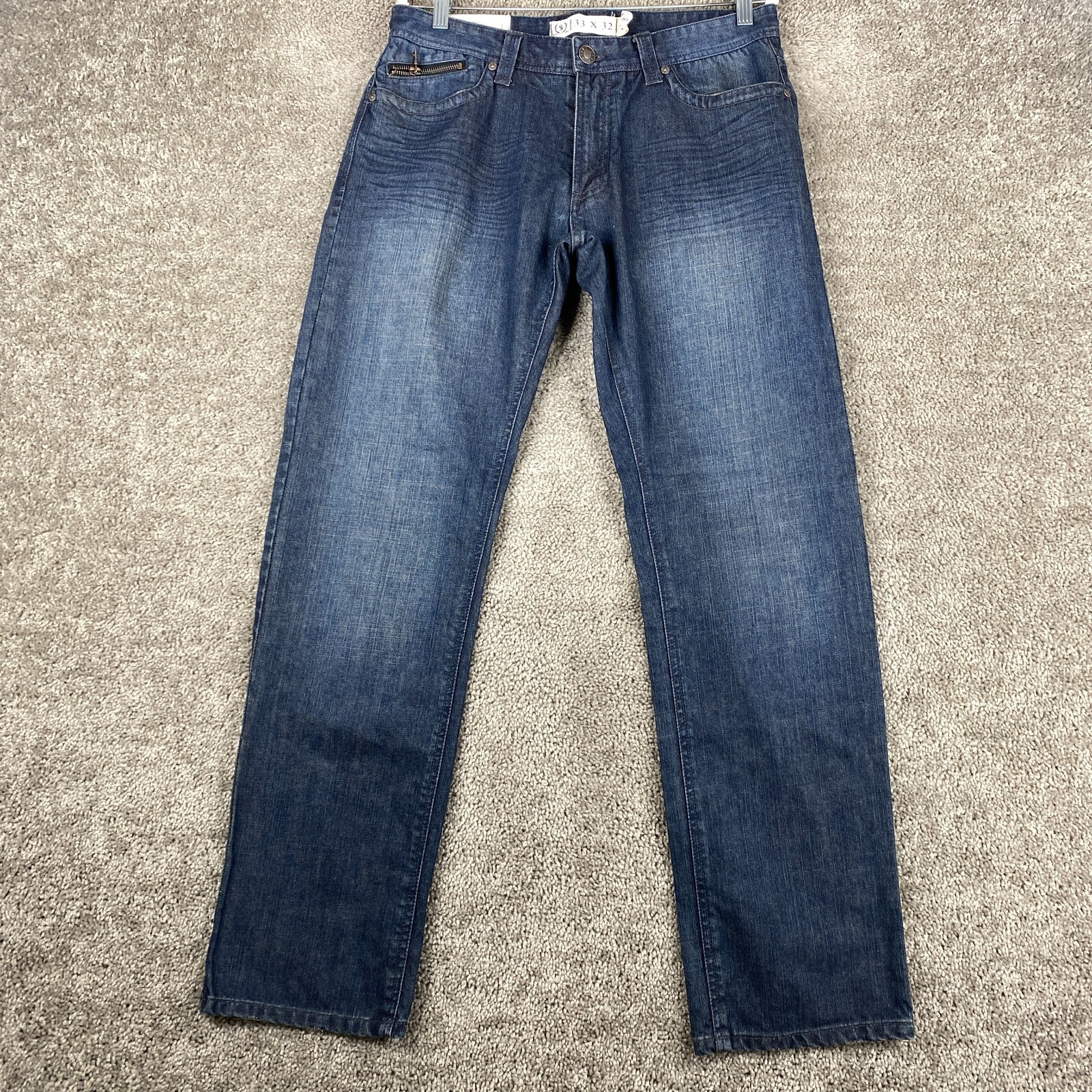 EX•SO X INDIGO Iron Heart - IH-555-XHS - 25oz Indigo Selvedge Super Slim
