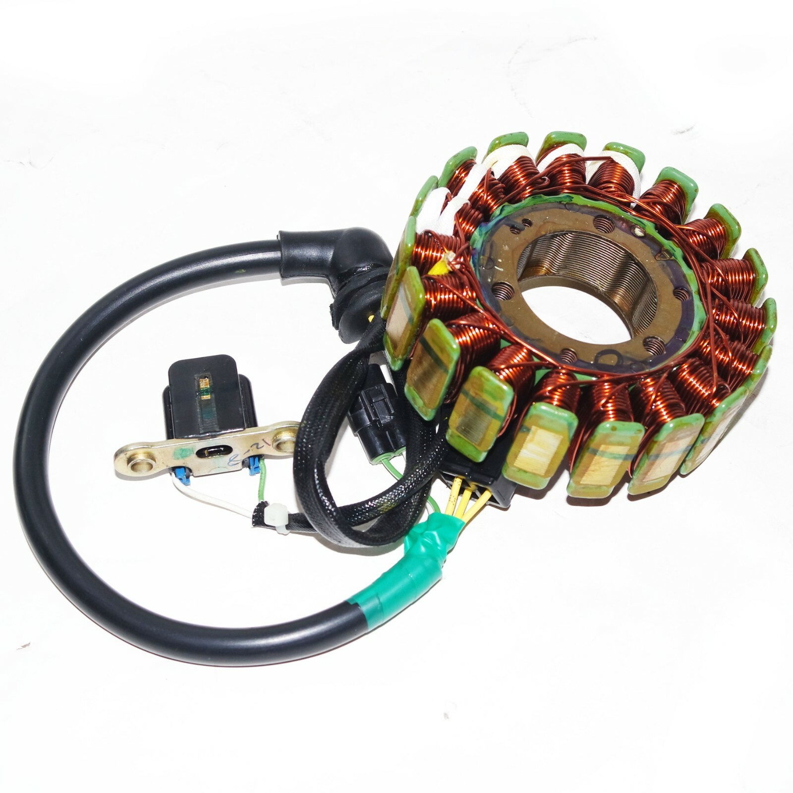 Fits Royal Enfield Classic 500 Flywheel Magneto Assembly+5MM Dia Stator MTG Hole 