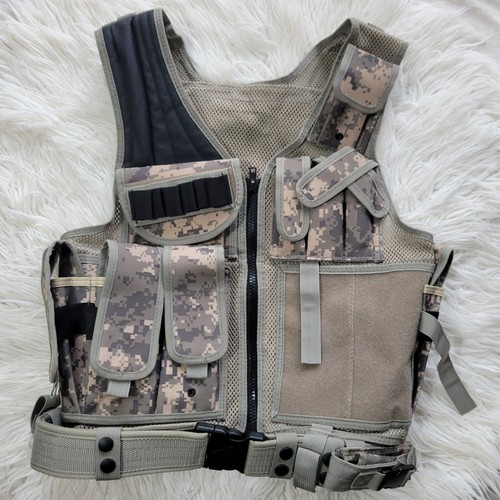UTG Tactical Military Law Enforcement Zip Vest w/Belt