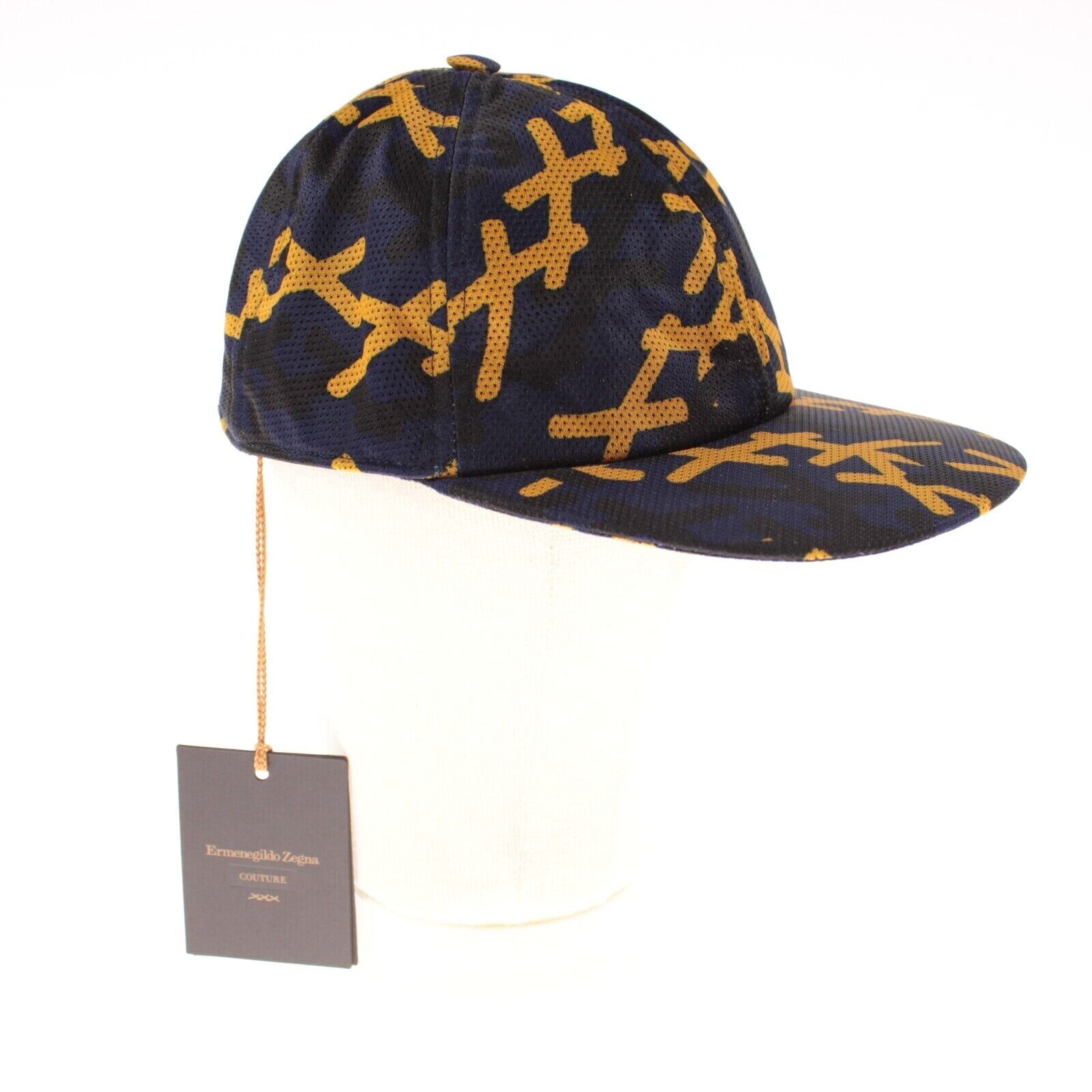 Ermenegildo Zegna NWT Couture Logo Baseball Cap/Hat Size L Ermenegildo Zegna NWT Couture Logo Baseball Cap/Hat Size L