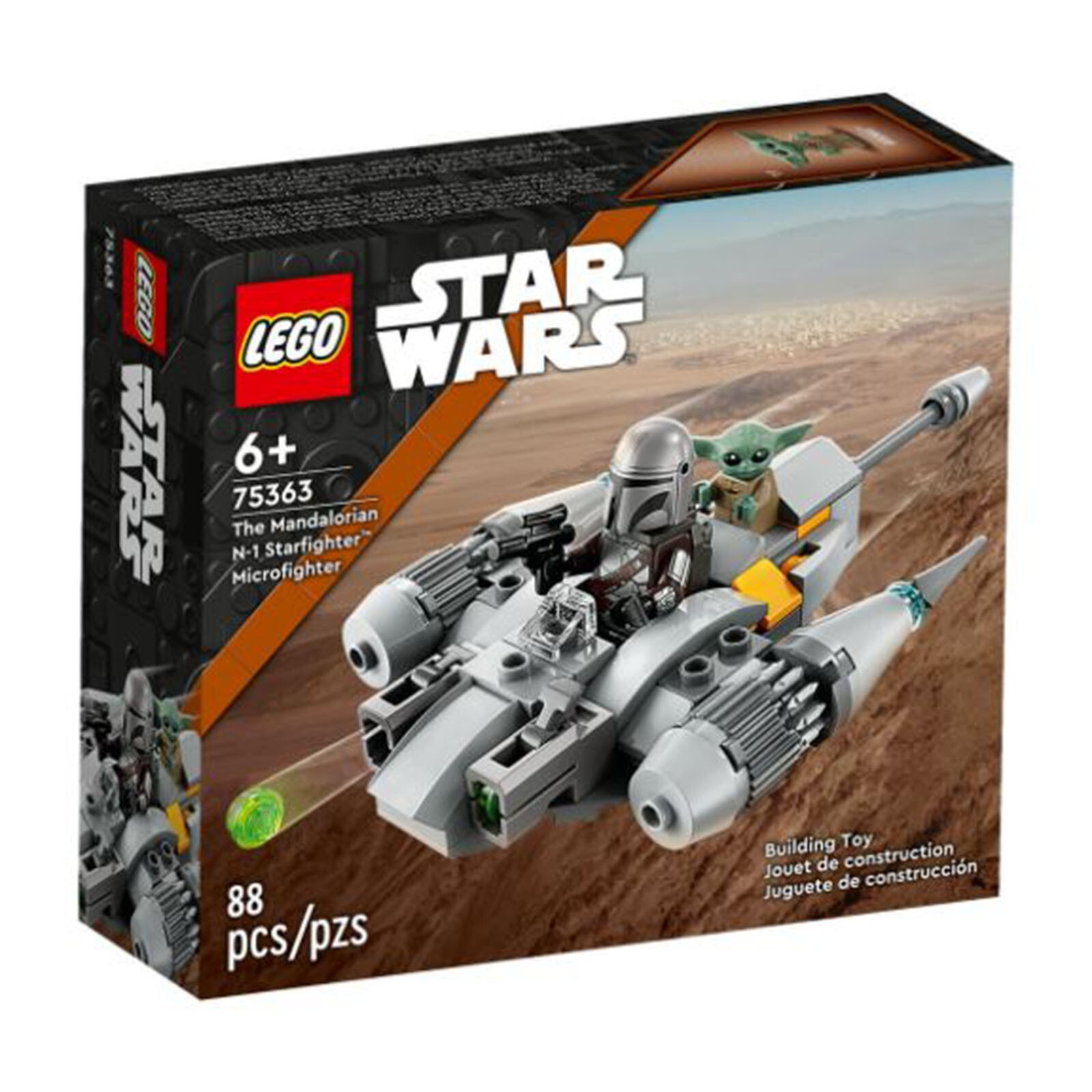 Конструктор LEGO Star Wars: Мандалорианский истребитель N-1 Starfighter 75363