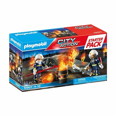 Строительный набор Playmobil City Action Пожарная тревога 70907 НОВЫЙ В НАЛИЧИИ 