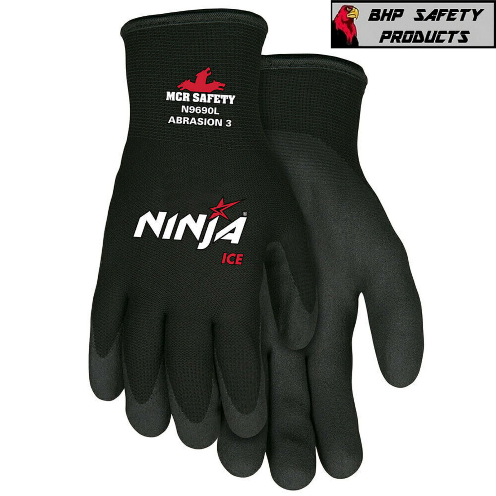 MCR MEMPHIS NINJA ICE INSULATED COLD WINTER WEATHER SAFETY WORK GLOVES 1/PAIR
