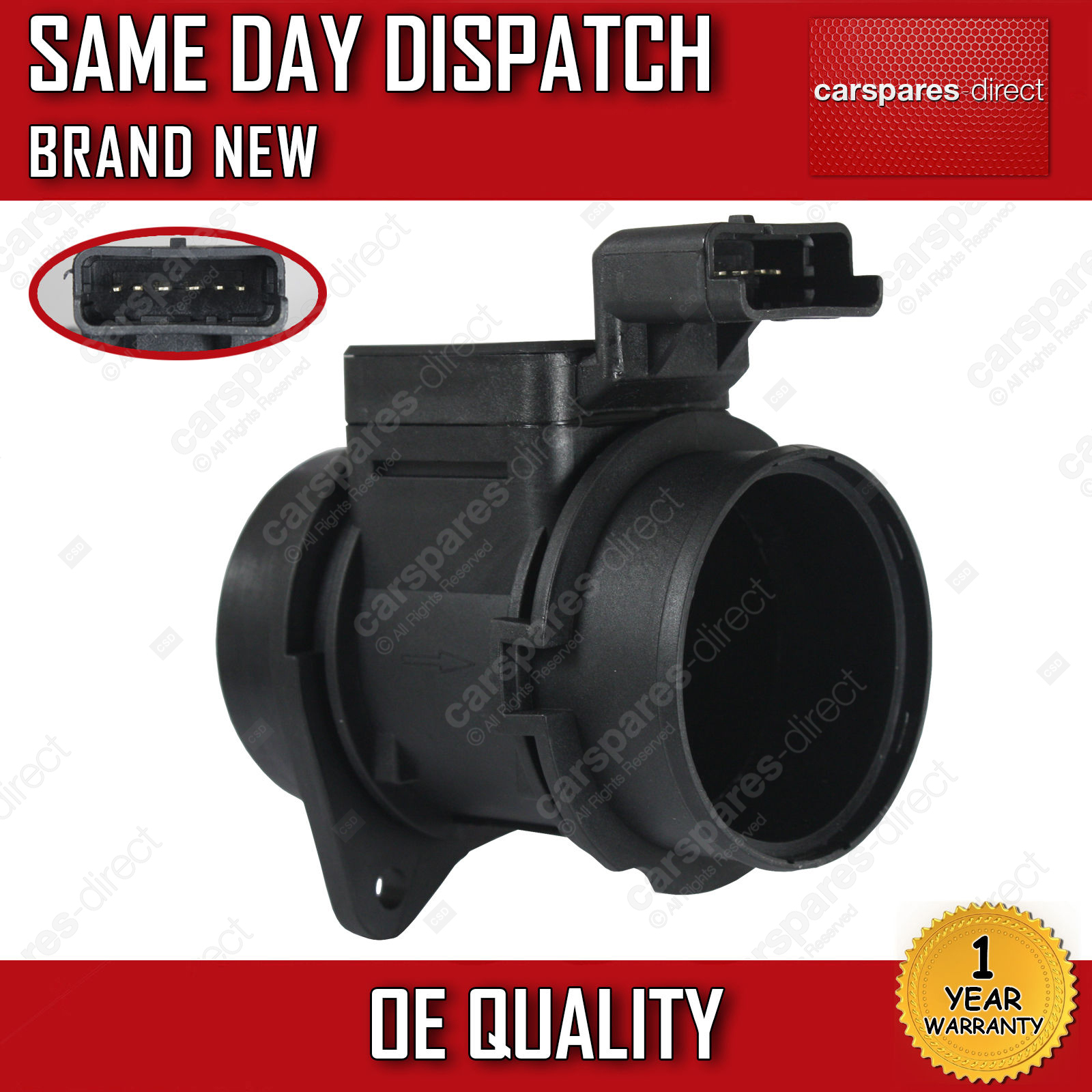 Sensor De Flujo De Aire HBIS Para Peugeot 207, 308 - Número OE 9683282980