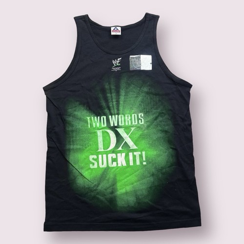 Vintage Deadstock D Generation X DX Suck It Michaels WWF Tank Top
