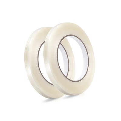 Filament Strapping Tape, 1/2 Inch x 35 Yards 5.5 Mil Reinforced Fiberglass Ta...