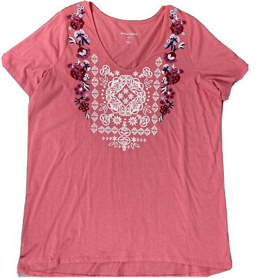 pink t shirt size 18
