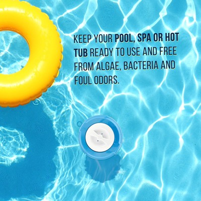 U.S. Pool Supply Floating Pool Chemical Dispenser Pop-Up Indicator 3" 4" Tablets