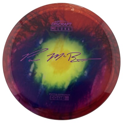 Paul McBeth Fly Dye Z Luna - Discraft Discs