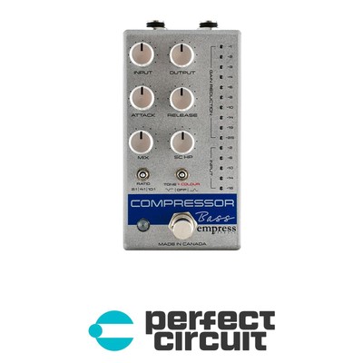 Empress Bass Compressor (Silver) Pedal EFFECTS - DEMO - PERFECT CIRCUIT