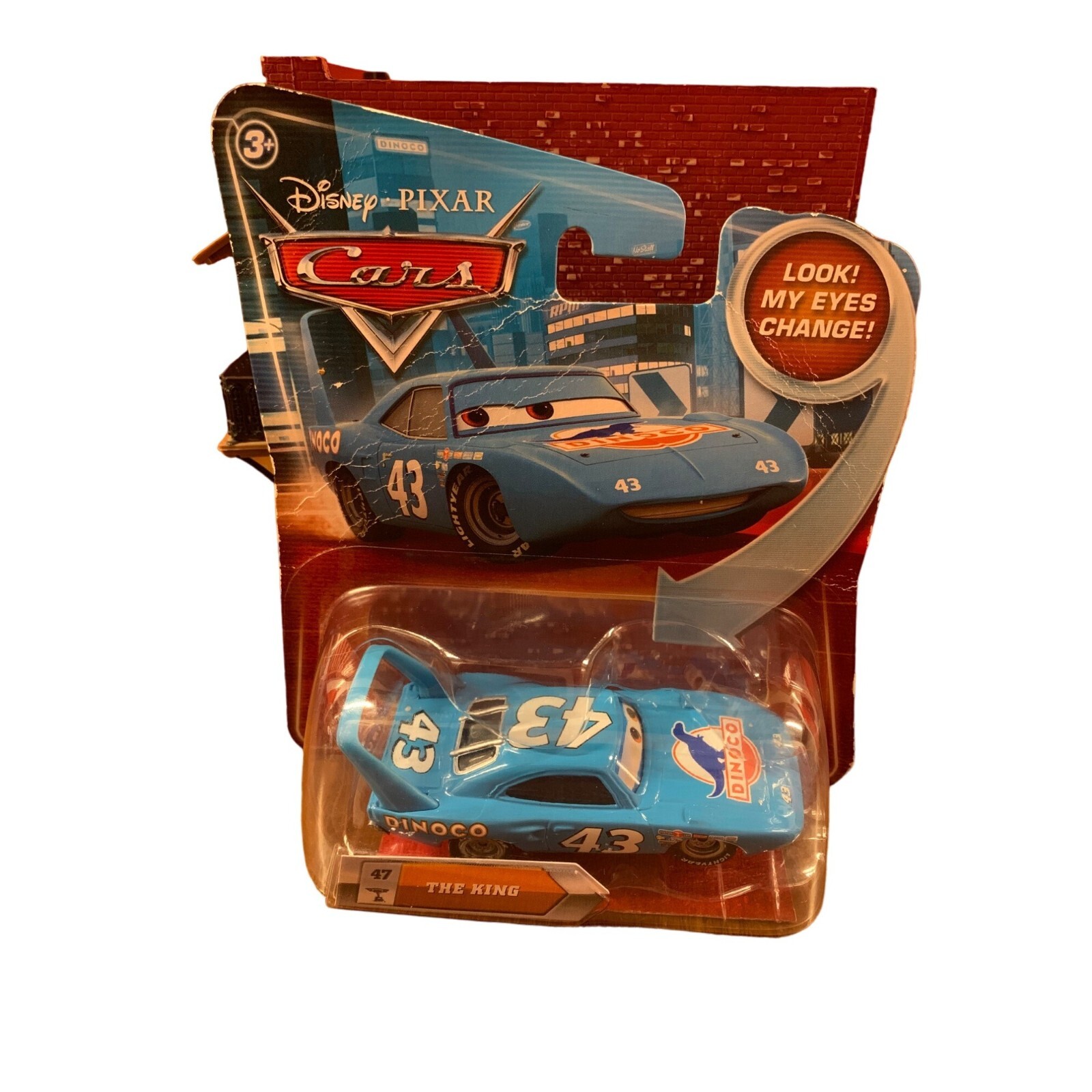 DINCO ミニカー 43 Disney Pixar Cars 3 Diecast No.43 DiNOCO The King 1:55 Metal