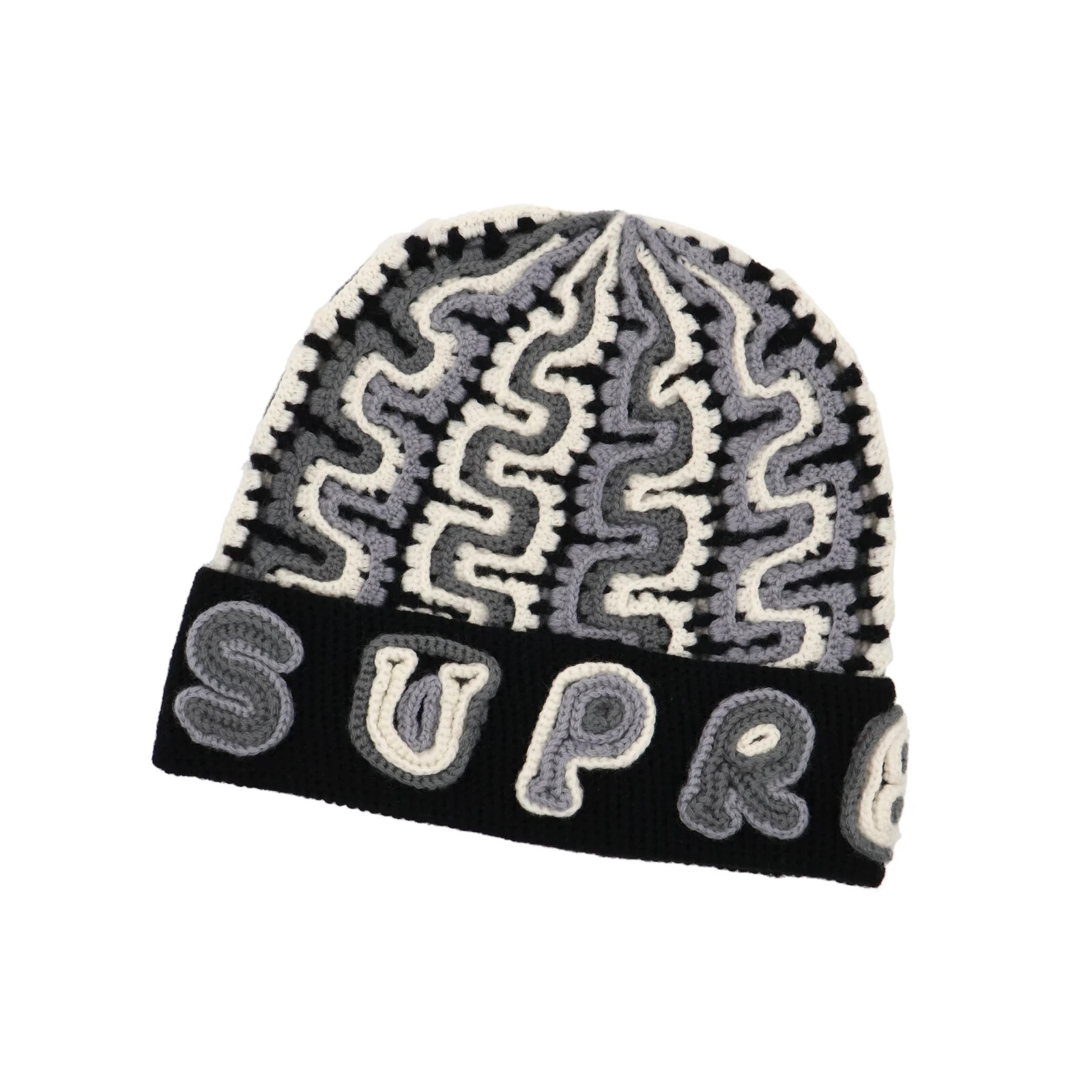 帽子 Supreme Yarn Applique Beanie Supreme Yarn Appliqué Beanie (FW24) - $110