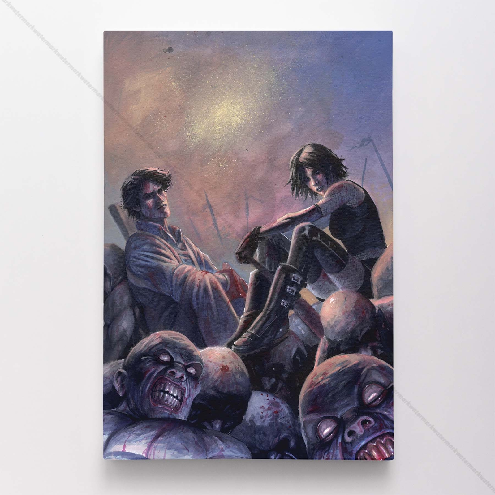 Evil Dead Poster Canvas Army of Darkness Ash Movie Art Print #232