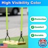 Cosmos 2 Pcs Swing Chain Cover Swing Handle Grip Sleeve for Playground Swingset Accessories, Porch Swings Barrier Chain in Garden Backyard Patio Outdoor (Green)
