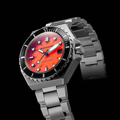 Pre-owned Spinnaker Dumas Stainless Steel 44mm Japanese Automatic Wristwatch