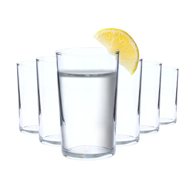 Shot Glasses Set of 6 130ml Large Shot Vodka Tequila Shooter Drink Cup Party Bar