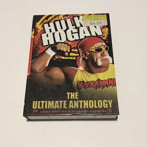 WWE HULK HOGAN THE ULTIMATE ANTHOLOGY 4-DISC SET dvd