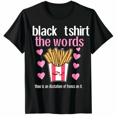 Bold Statements in Black TShirt  : Expressive Graphic Tees for Every Mood